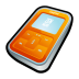 Creative Zen Micro Orange Icon 72x72 png